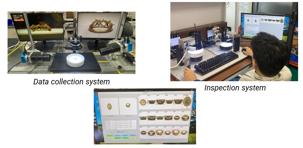 SEMI/AUTO EDGE AI INSPECTION SYSTEM FOR METAL PARTS