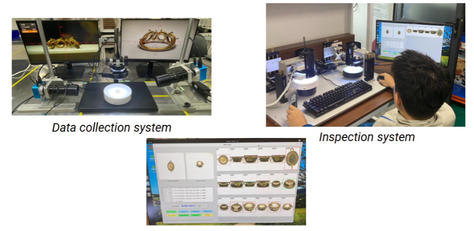SEMI/AUTO EDGE AI INSPECTION SYSTEM FOR METAL PARTS