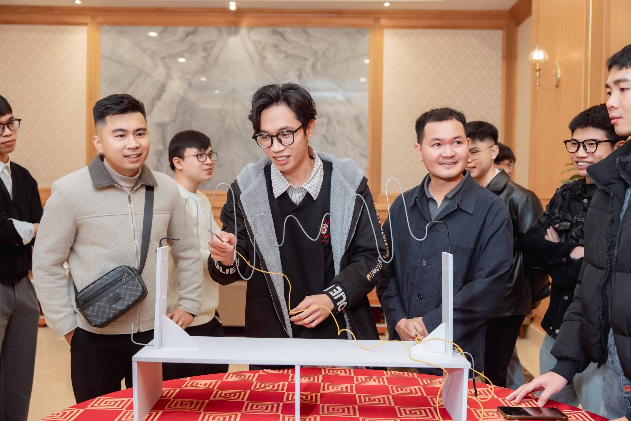 Vietsol Year End Party, networking moment